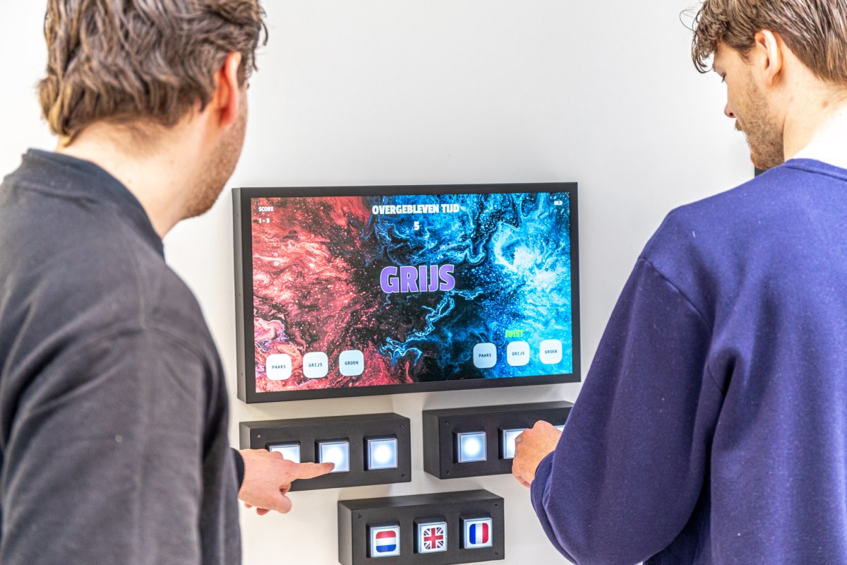 Hightech illusie-installatie in het museum op de Frankrijklei in Antwerpen